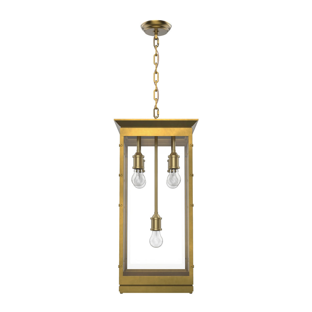 Alora Canada - PD351018VB - Five Light Pendant - Douglas - Vintage Brass