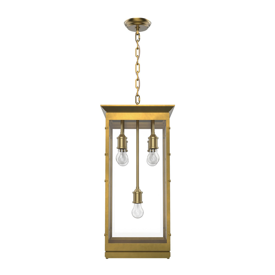 Alora Canada - PD351018VB - Five Light Pendant - Douglas - Vintage Brass