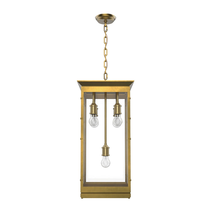 Alora Canada - PD351018VB - Five Light Pendant - Douglas - Vintage Brass