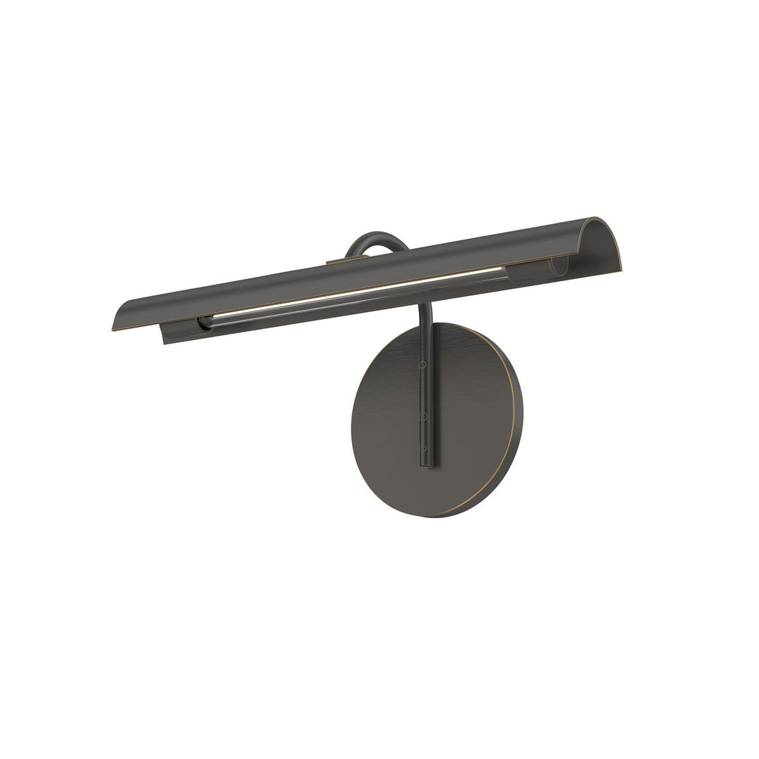 Astrid LED Bathroom Fixture in Metal Shade/Urban Bronze Alora Canada