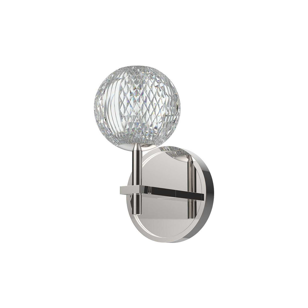 Marni LED Bathroom Fixture in Polished Nickel Alora Canada