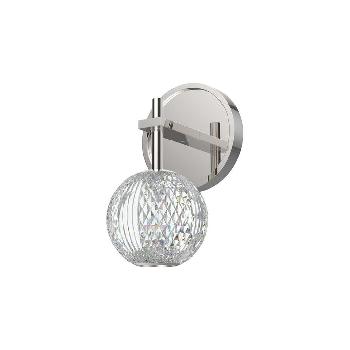 Alora Canada - WV321201PN - LED Bathroom Fixture - Marni - Polished Nickel