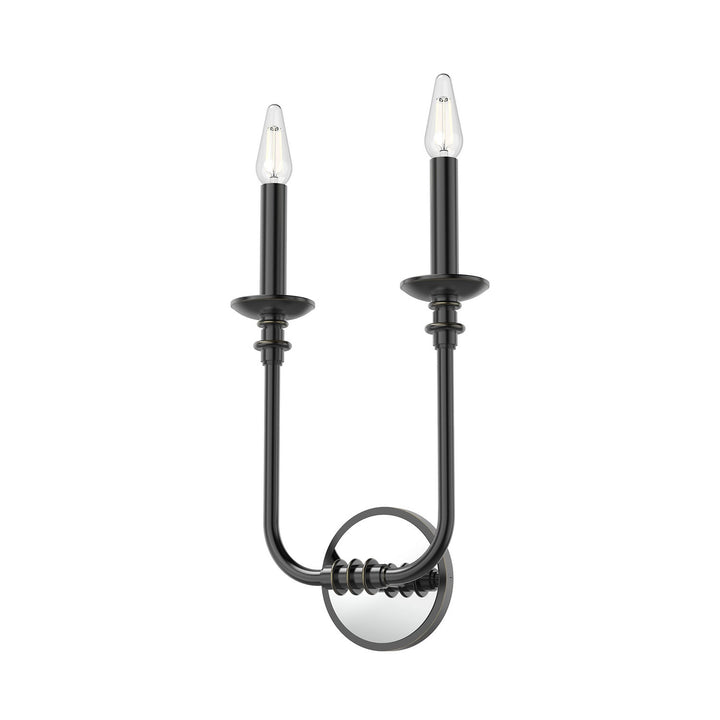 Alora Canada - WV351502UB - Two Light Bathroom Fixture - Peabody - Urban Bronze