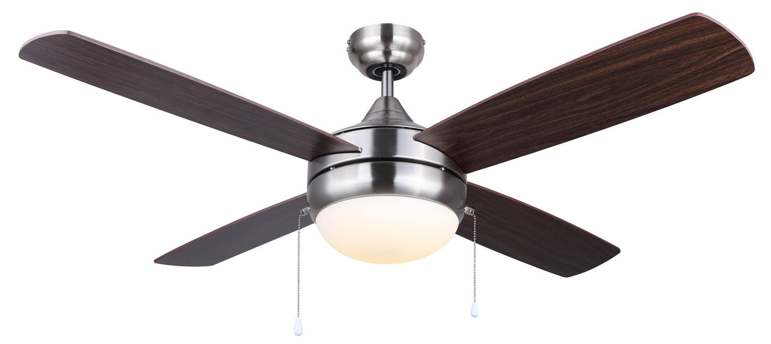 Ceiling Fan in Brushed Nickel - available from The Lighting Shoppe, trusted by Canadian homeowners