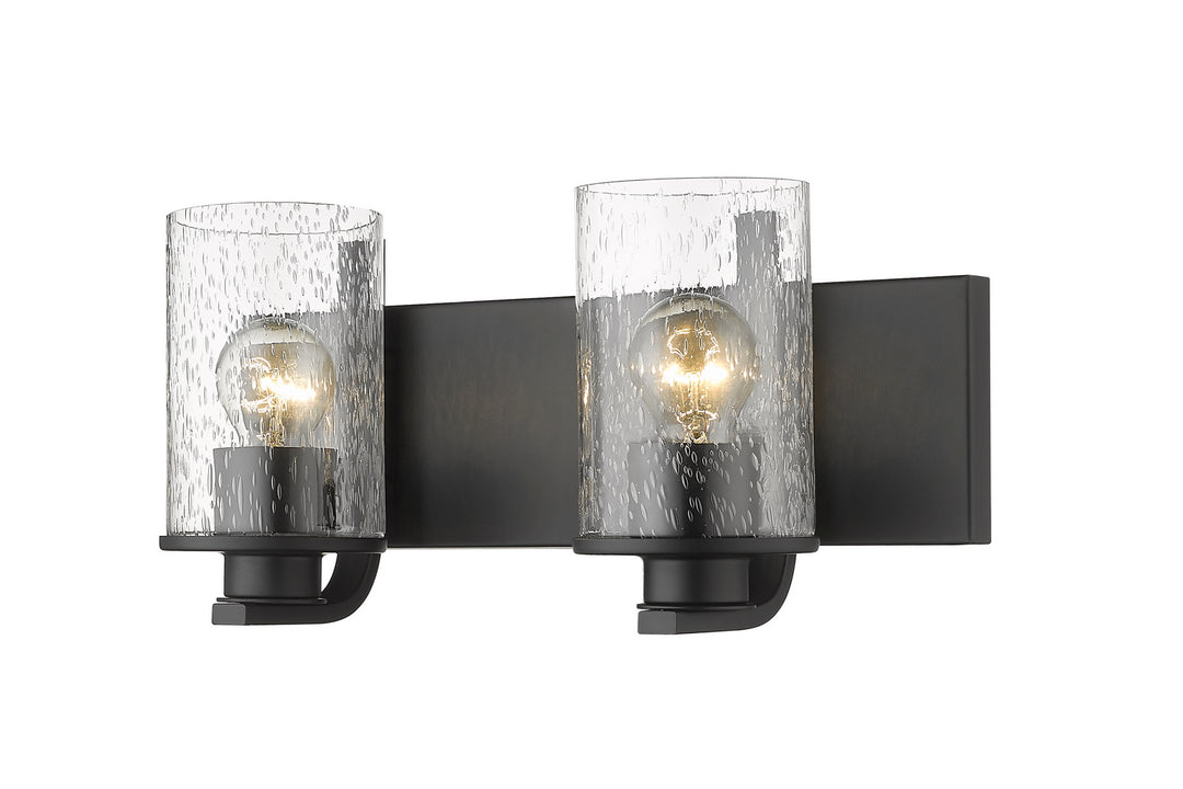 Z-Lite Canada - 492-2V-MB - Two Light Vanity - Beckett - Matte Black