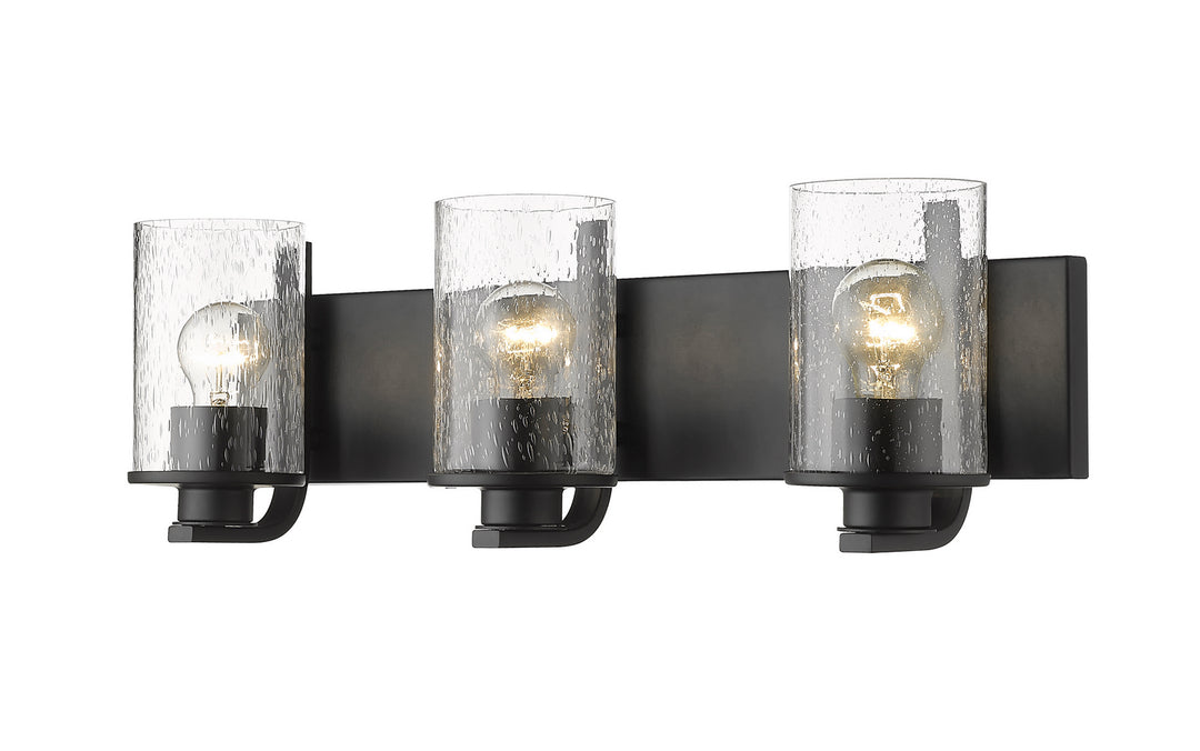 Z-Lite Canada - 492-3V-MB - Three Light Vanity - Beckett - Matte Black