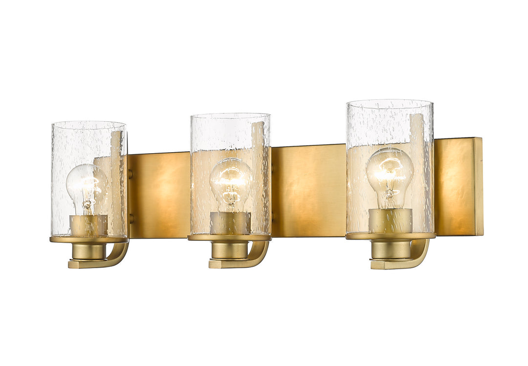 Z-Lite Canada - 492-3V-OBR - Three Light Vanity - Beckett - Olde Brass