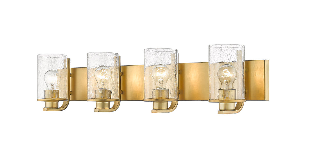 Z-Lite Canada - 492-4V-OBR - Four Light Vanity - Beckett - Olde Brass