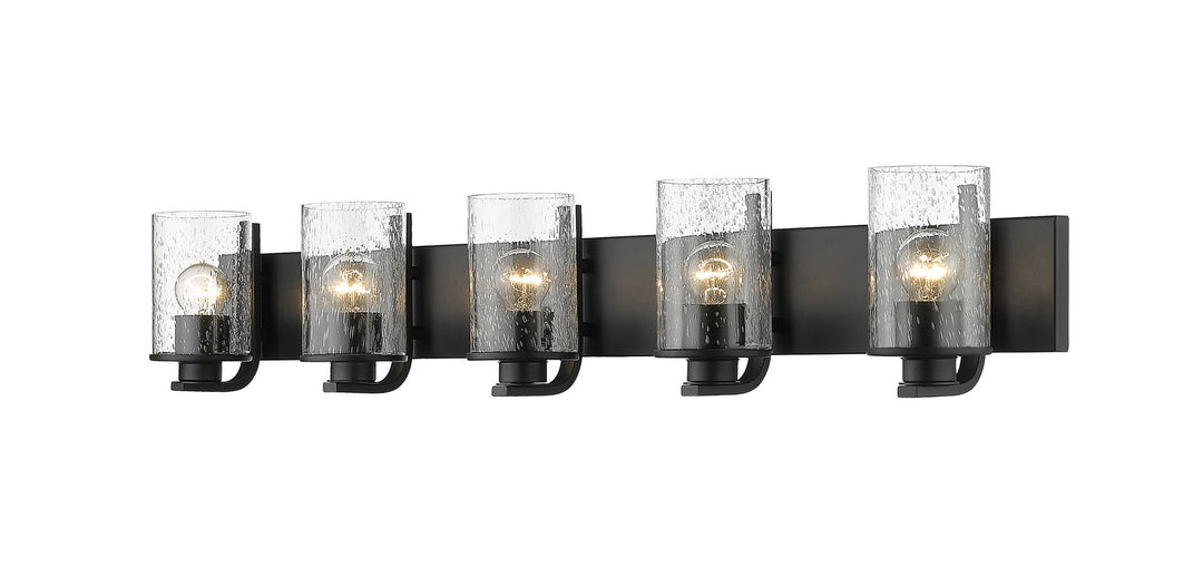 Z-Lite Canada - 492-5V-MB - Five Light Vanity - Beckett - Matte Black