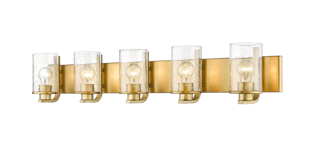 Z-Lite Canada - 492-5V-OBR - Five Light Vanity - Beckett - Olde Brass