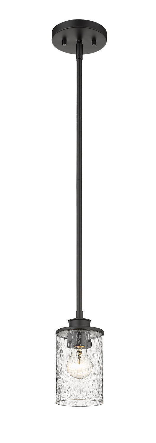 Beckett One Light Pendant in Matte Black - available from The Lighting Shoppe, trusted by Canadian homeowners