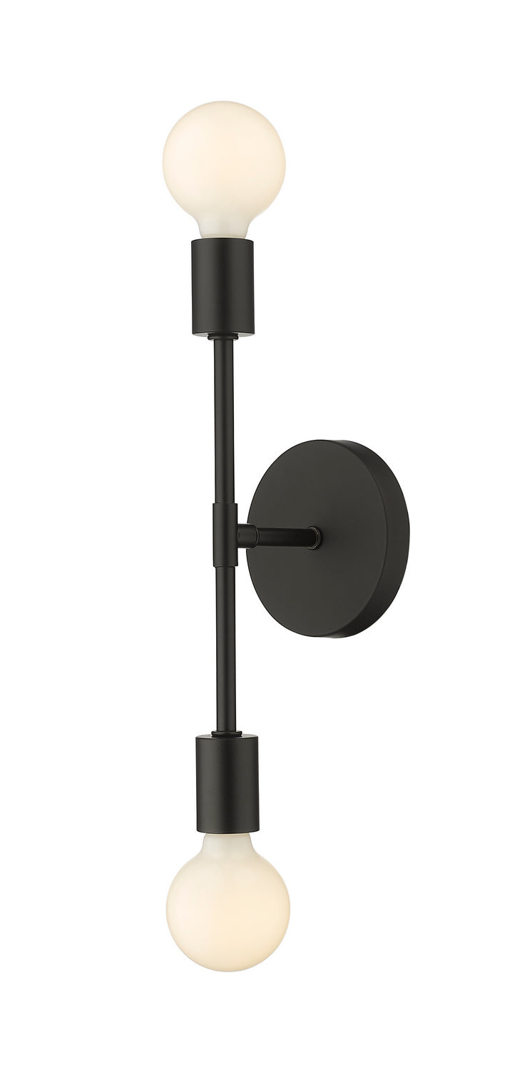 Z-Lite Canada - 731-2S-MB - Two Light Wall Sconce - Modernist - Matte Black
