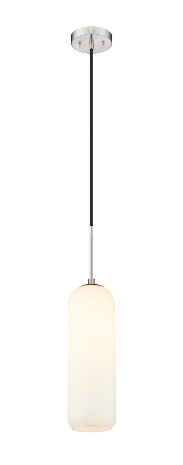 Monty One Light Pendant in Brushed Nickel - available from The Lighting Shoppe, trusted by Canadian homeowners