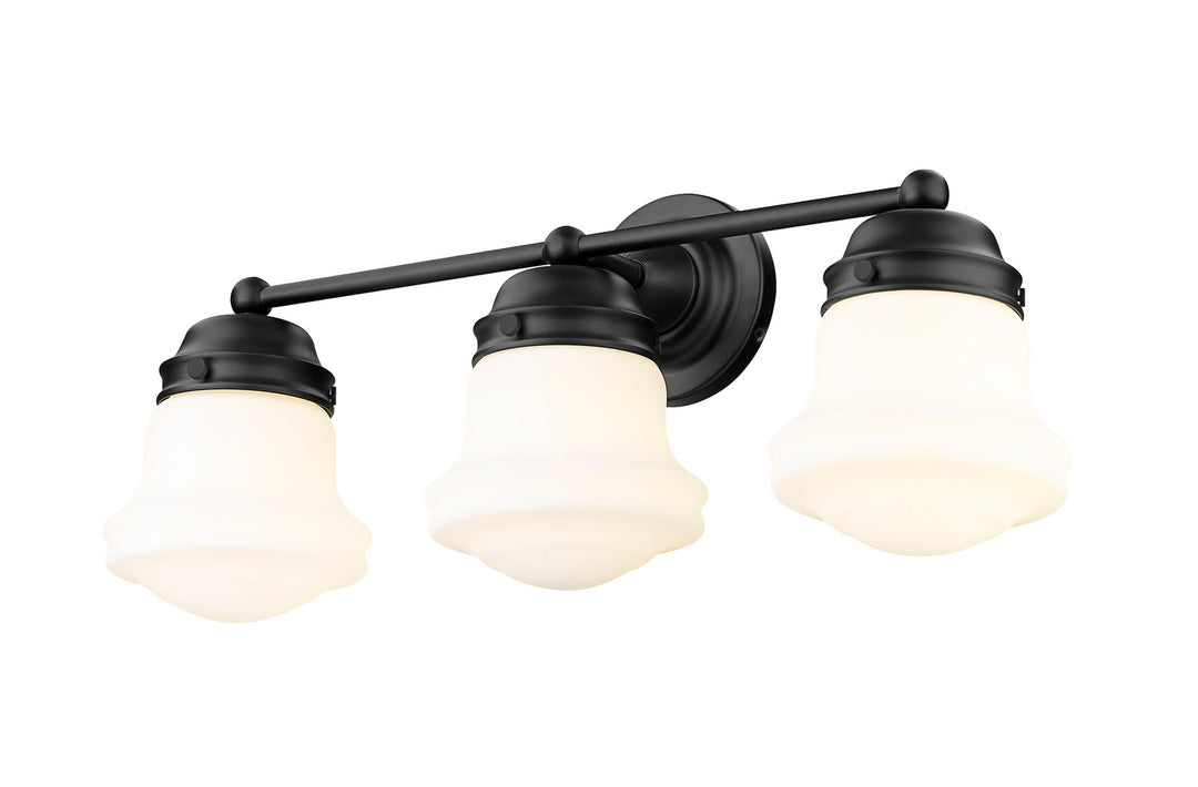 Z-Lite Canada - 735-3V-MB - Three Light Vanity - Vaughn - Matte Black