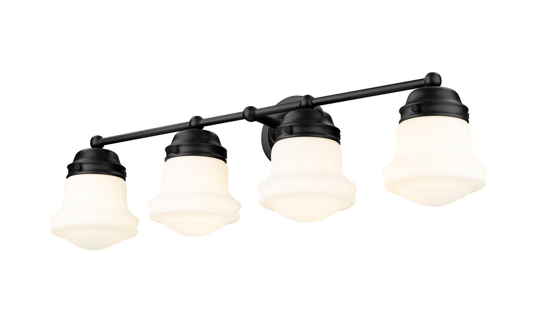 Z-Lite Canada - 735-4V-MB - Four Light Vanity - Vaughn - Matte Black