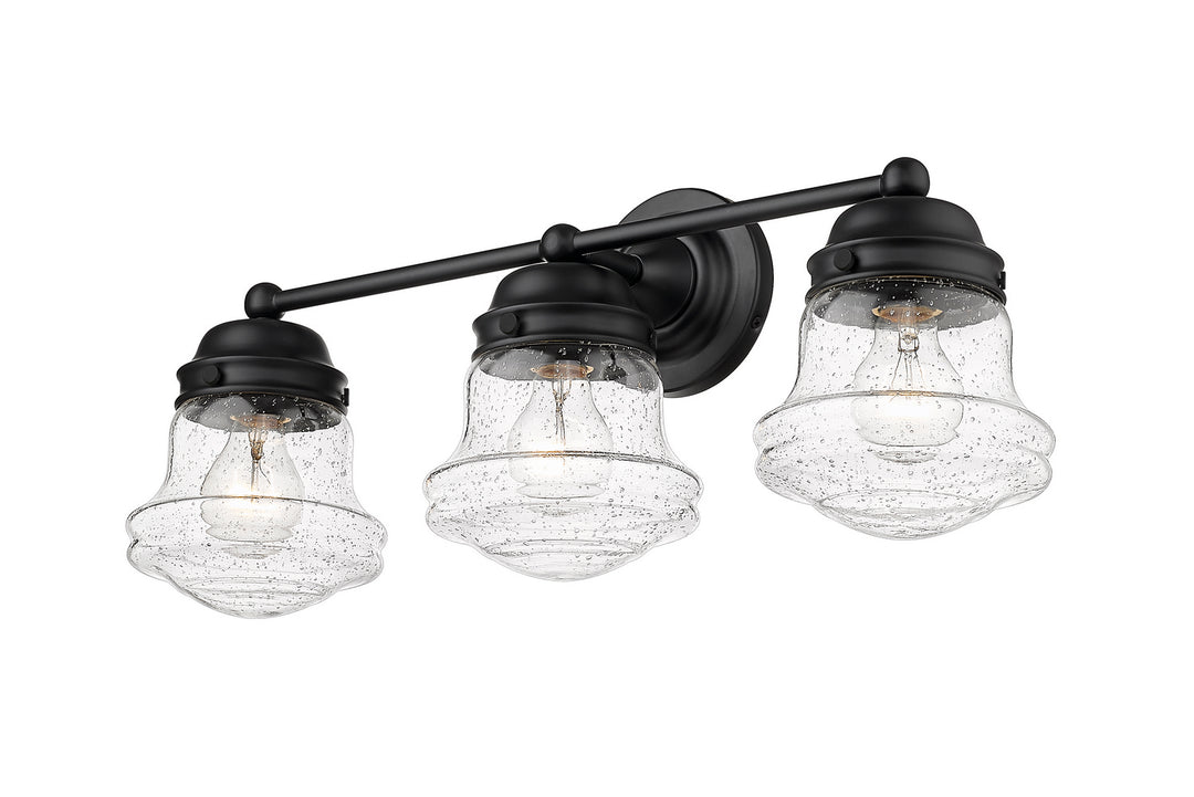 Z-Lite Canada - 736-3V-MB - Three Light Vanity - Vaughn - Matte Black
