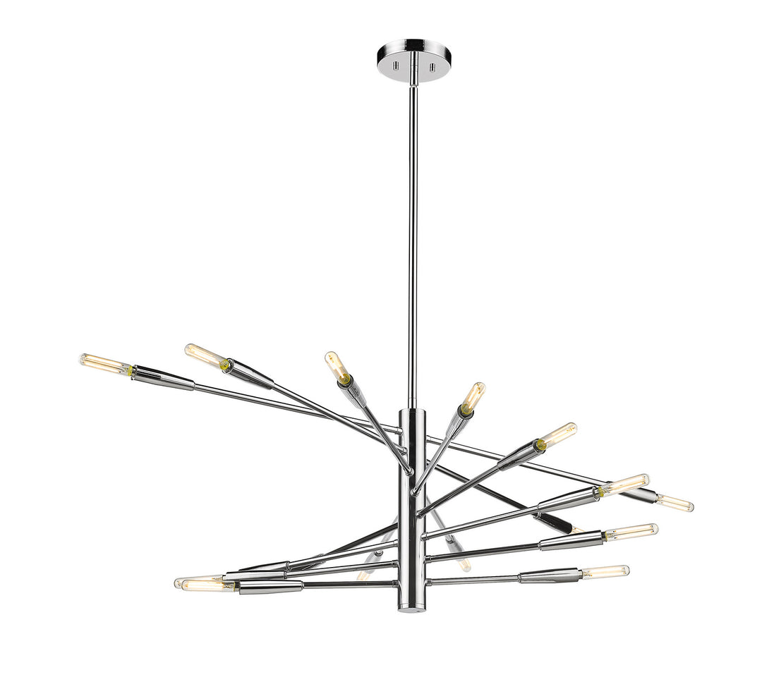 Ascension 16 Light Chandelier in Chrome - available from The Lighting Shoppe, trusted by Canadian homeowners