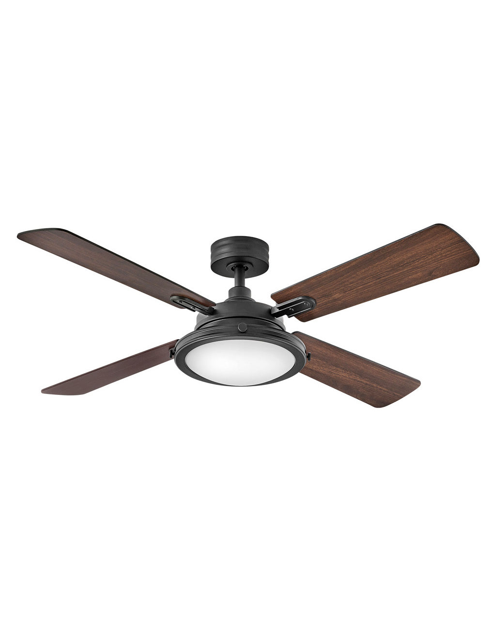 Collier 54"Ceiling Fan in Matte Black - available from The Lighting Shoppe, trusted by Canadian homeowners
