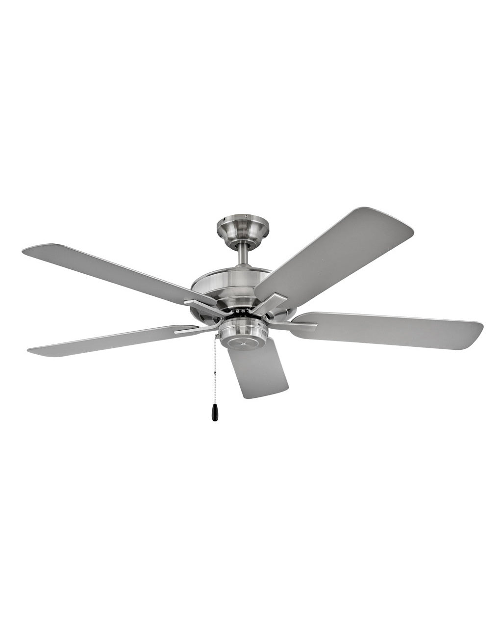 Metro 52"Ceiling Fan in Brushed Nickel - available from The Lighting Shoppe, trusted by Canadian homeowners