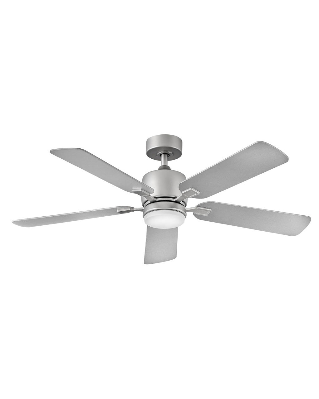 Afton 52"Ceiling Fan in Satin Steel - available from The Lighting Shoppe, trusted by Canadian homeowners