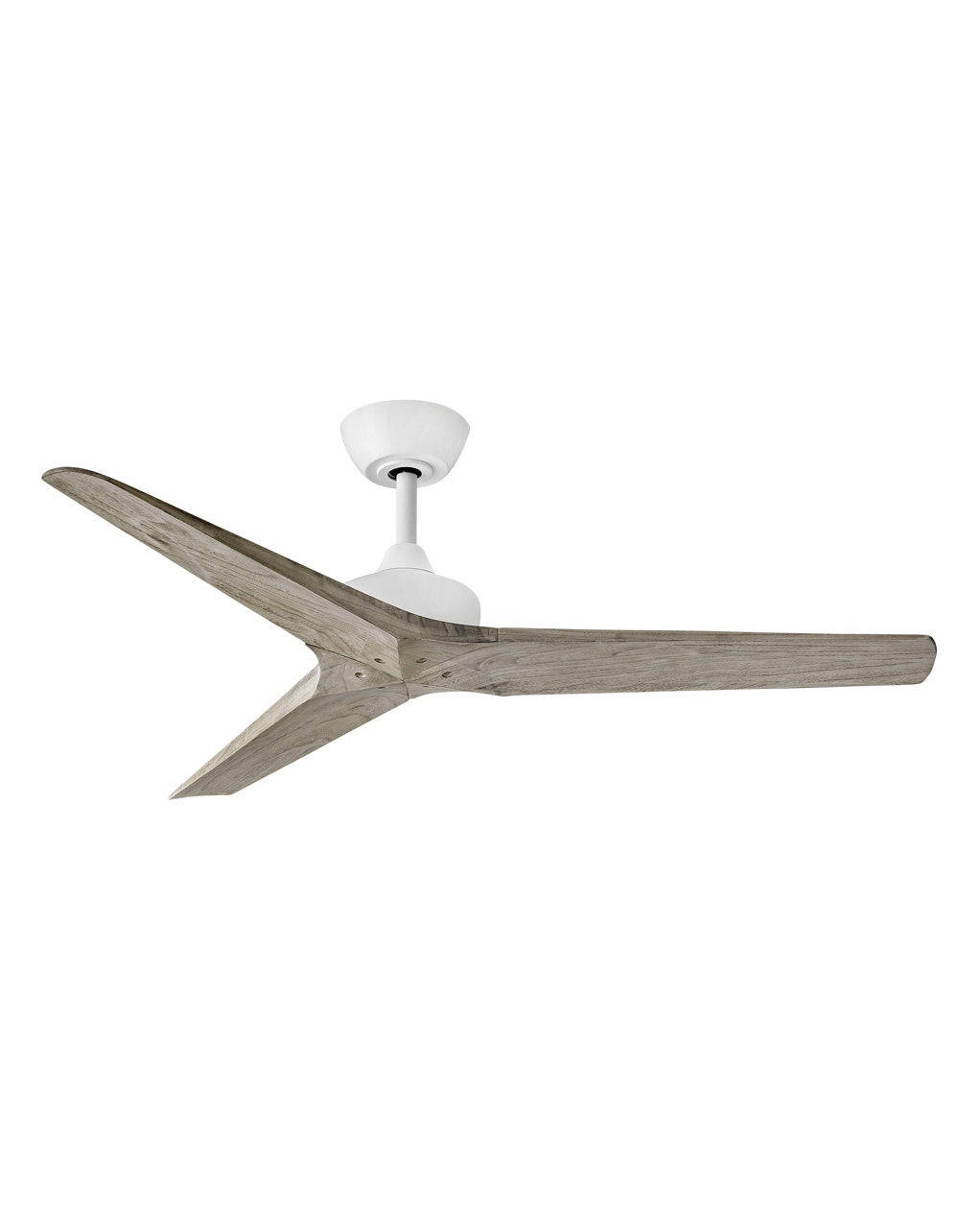 Chisel 52"Ceiling Fan in Matte White - available from The Lighting Shoppe, trusted by Canadian homeowners