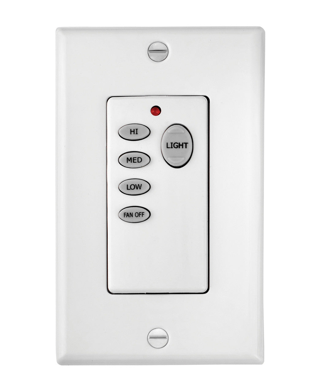 Wall Control 3 Speed Wall Control in White - available from The Lighting Shoppe, trusted by Canadian homeowners