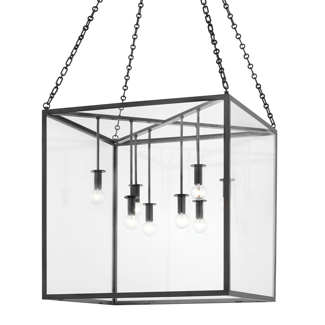 Hudson Valley Canada - 4124-AI - Eight Light Lantern - Catskill - Aged Iron