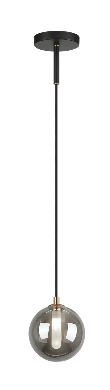 Magma One Light Pendant in Smoke - available from The Lighting Shoppe, trusted by Canadian homeowners
