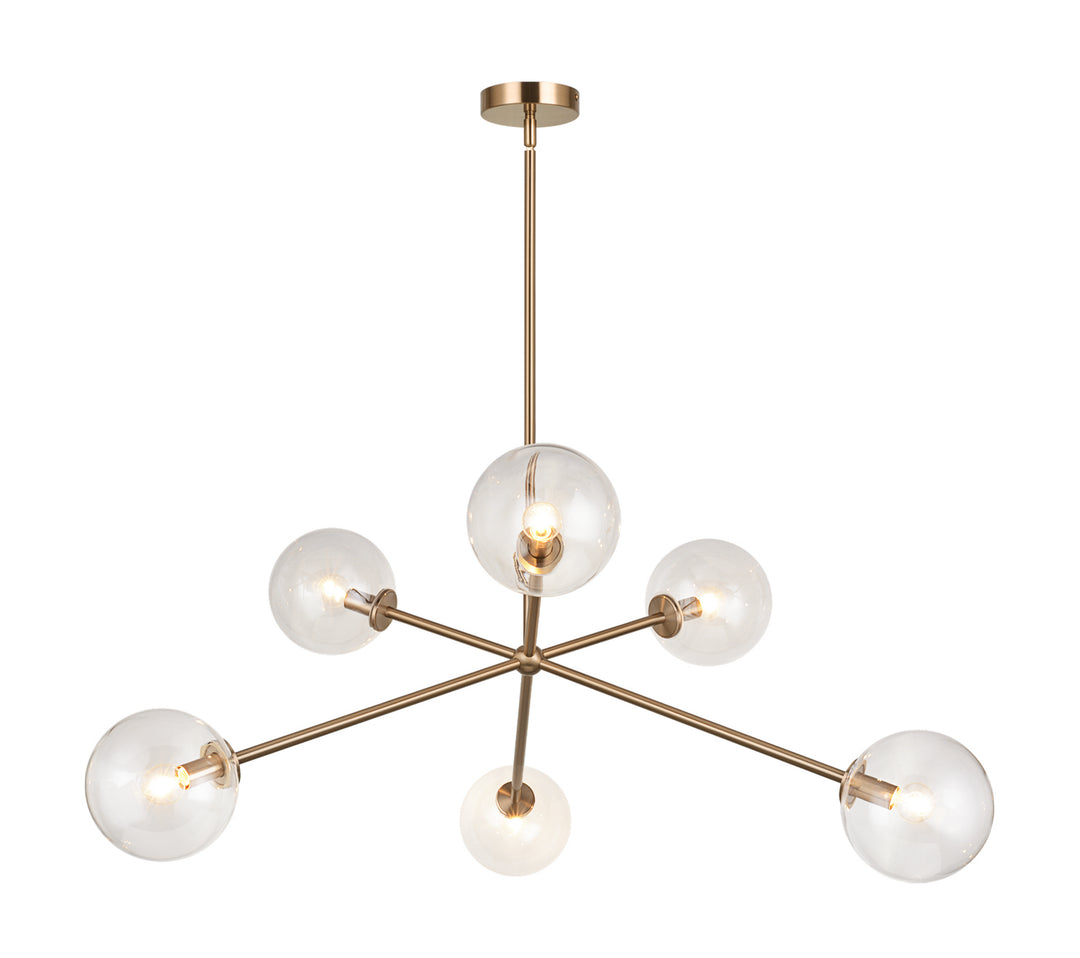 Novo Six Light Chandelier - available from The Lighting Shoppe, trusted by Canadian homeowners