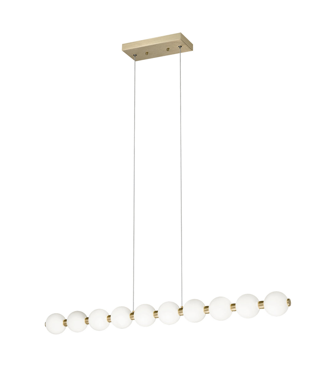 Oni LED Chandelier in Oxidized Gold - available from The Lighting Shoppe, trusted by Canadian homeowners