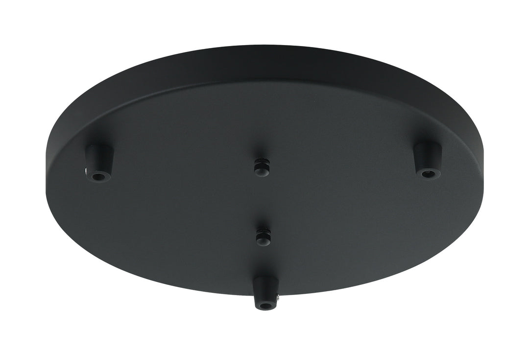Multi Ceiling Canopy Canopy in Matte Black - available from The Lighting Shoppe, trusted by Canadian homeowners