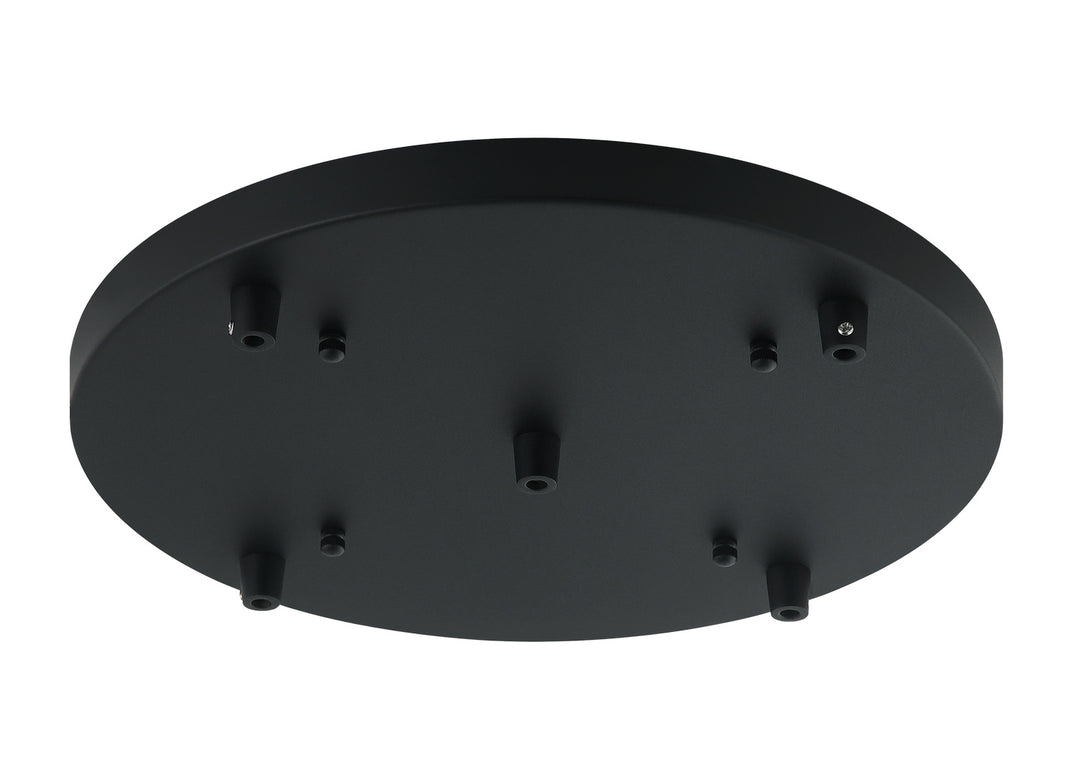 Multi Ceiling Canopy Canopy in Matte Black - available from The Lighting Shoppe, trusted by Canadian homeowners