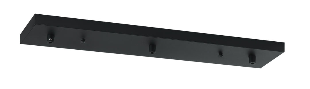 Multi Ceiling Canopy (Line Voltage) Canopy in Matte Black - available from The Lighting Shoppe, trusted by Canadian homeowners