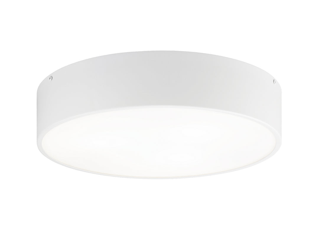 Snare Three Light Flush Mount in White - available from The Lighting Shoppe, trusted by Canadian homeowners