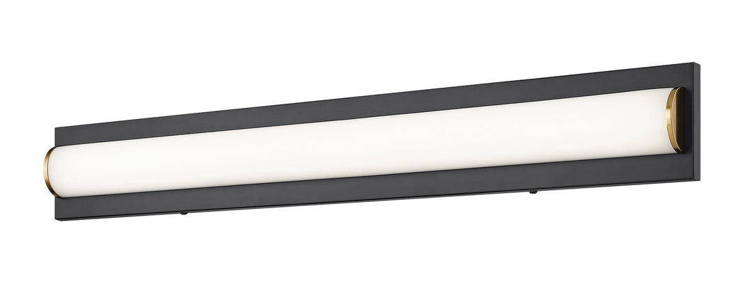 Psyra LED Vanity in Black - available from The Lighting Shoppe, trusted by Canadian homeowners