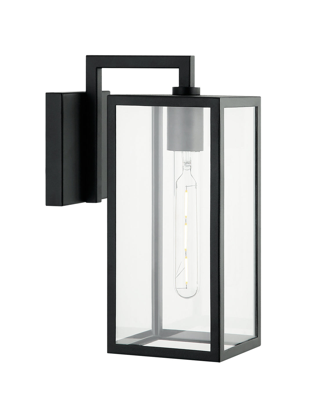Camber One Light Wall Sconce in Matte Black - available from The Lighting Shoppe, trusted by Canadian homeowners