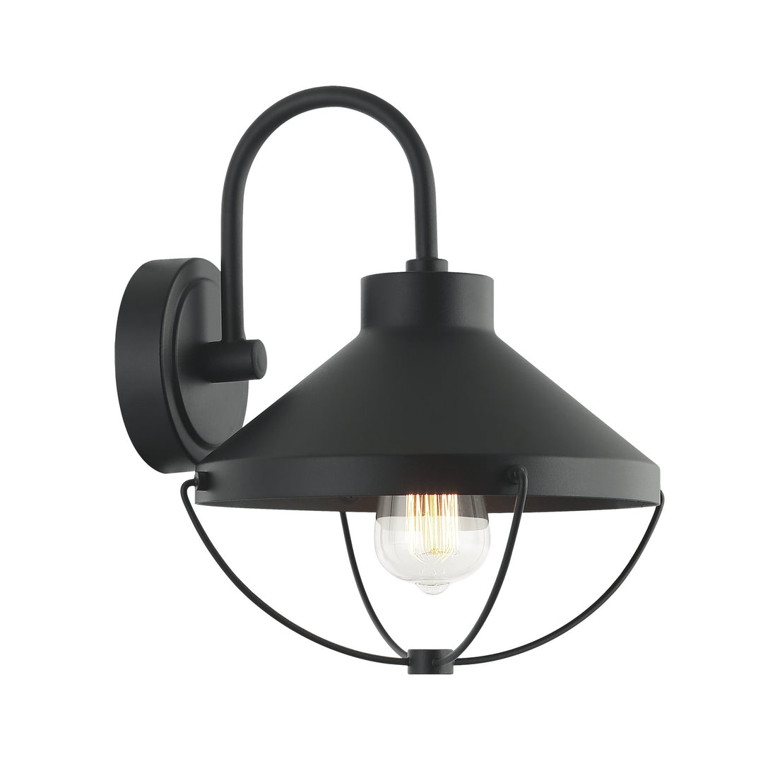 Fable One Light Wall Sconce in Matte Black - available from The Lighting Shoppe, trusted by Canadian homeowners