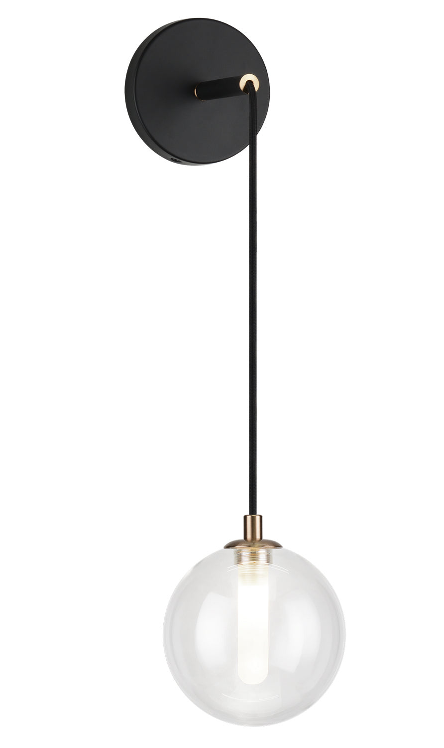 Magma One Light Wall Sconce in Clear - available from The Lighting Shoppe, trusted by Canadian homeowners