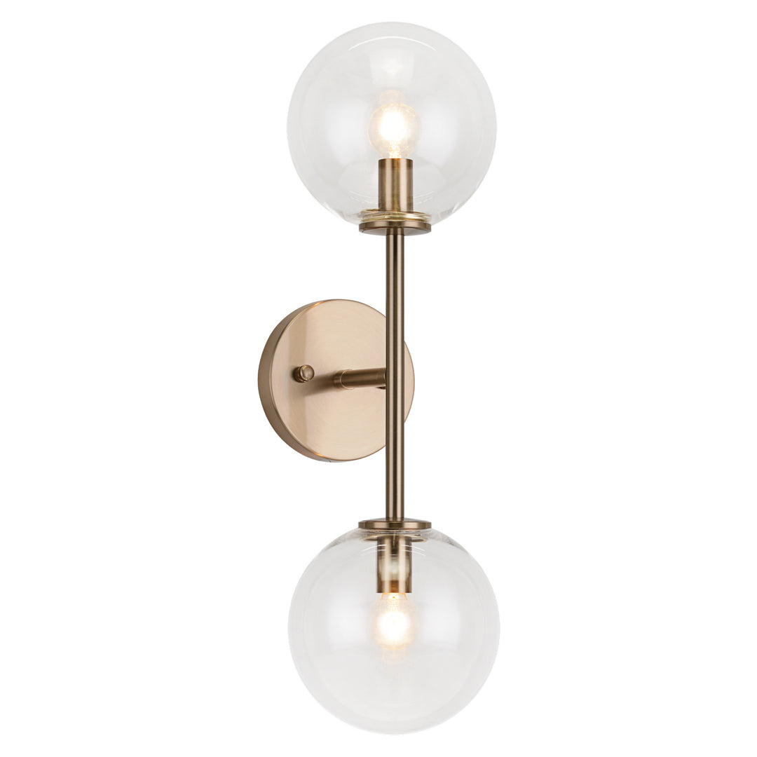Novo Two Light Wall Sconce - available from The Lighting Shoppe, trusted by Canadian homeowners
