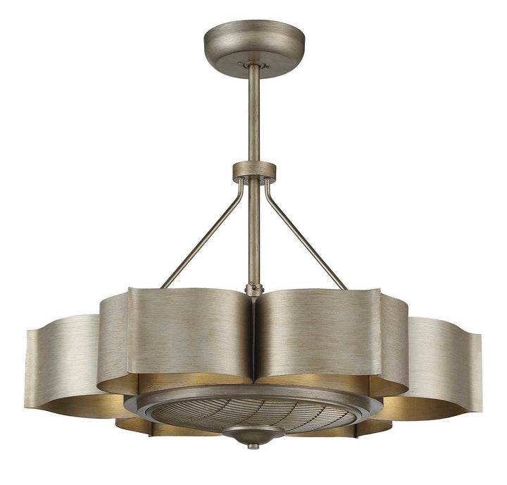 Savoy House - 39-FD-125-53 - LED Fan D'Lier - Stockholm - Silver Patina