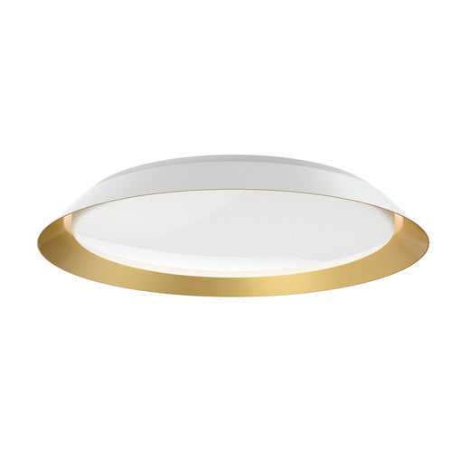Kuzco Canada - FM43423-WH/GD - LED Flush Mount - Jasper - White/Gold