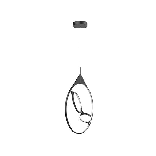 Kuzco Canada - PD84324-BK - LED Pendant - Serif - Black