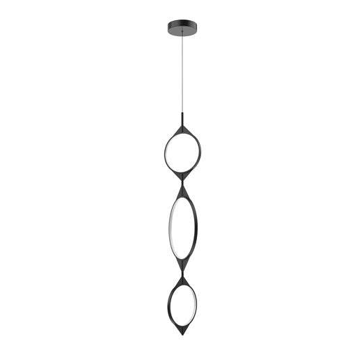 Kuzco Canada - PD84353-BK - LED Pendant - Serif - Black