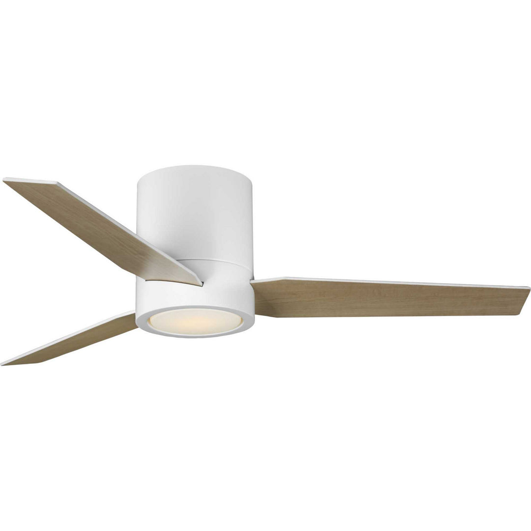 Braden 44"Ceiling Fan in Satin White - available from The Lighting Shoppe, trusted by Canadian homeowners