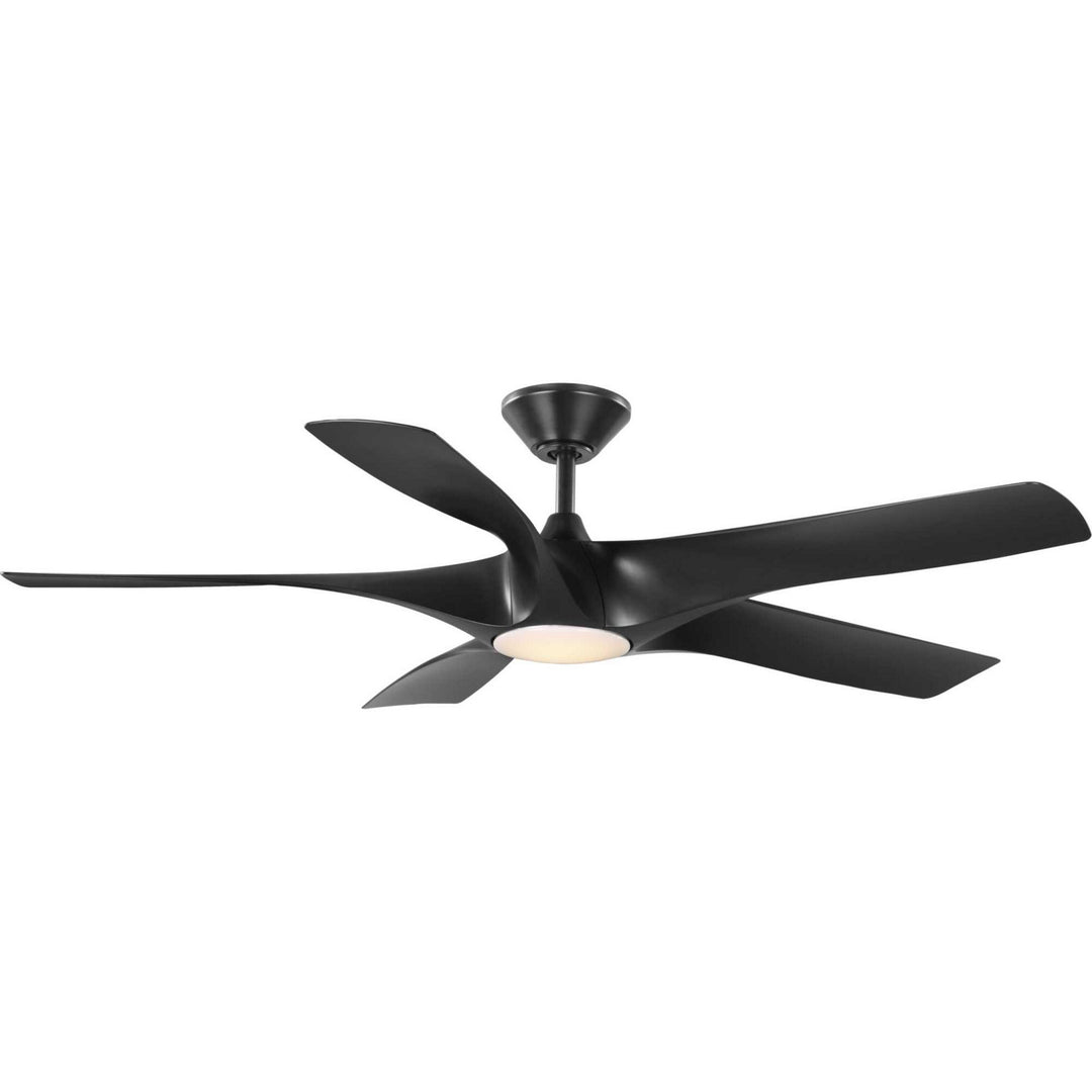 Vernal 60"Ceiling Fan in Matte Black - available from The Lighting Shoppe, trusted by Canadian homeowners