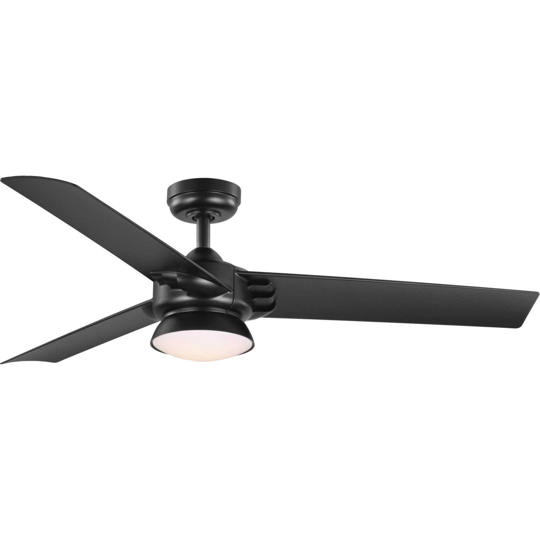 Edwidge 52"Ceiling Fan in Matte Black - available from The Lighting Shoppe, trusted by Canadian homeowners