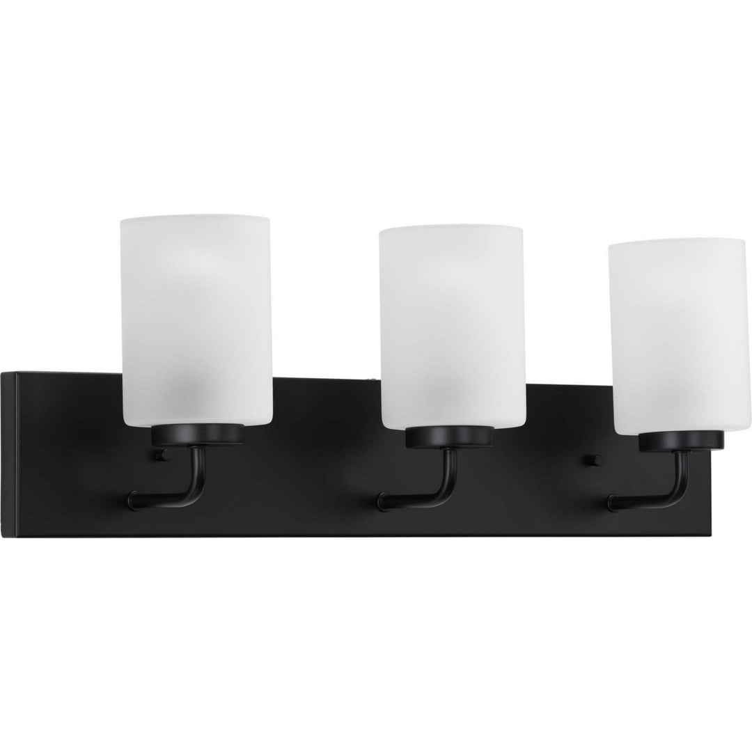 Merry Three Light Bath Bracket in Matte Black - available from The Lighting Shoppe, trusted by Canadian homeowners