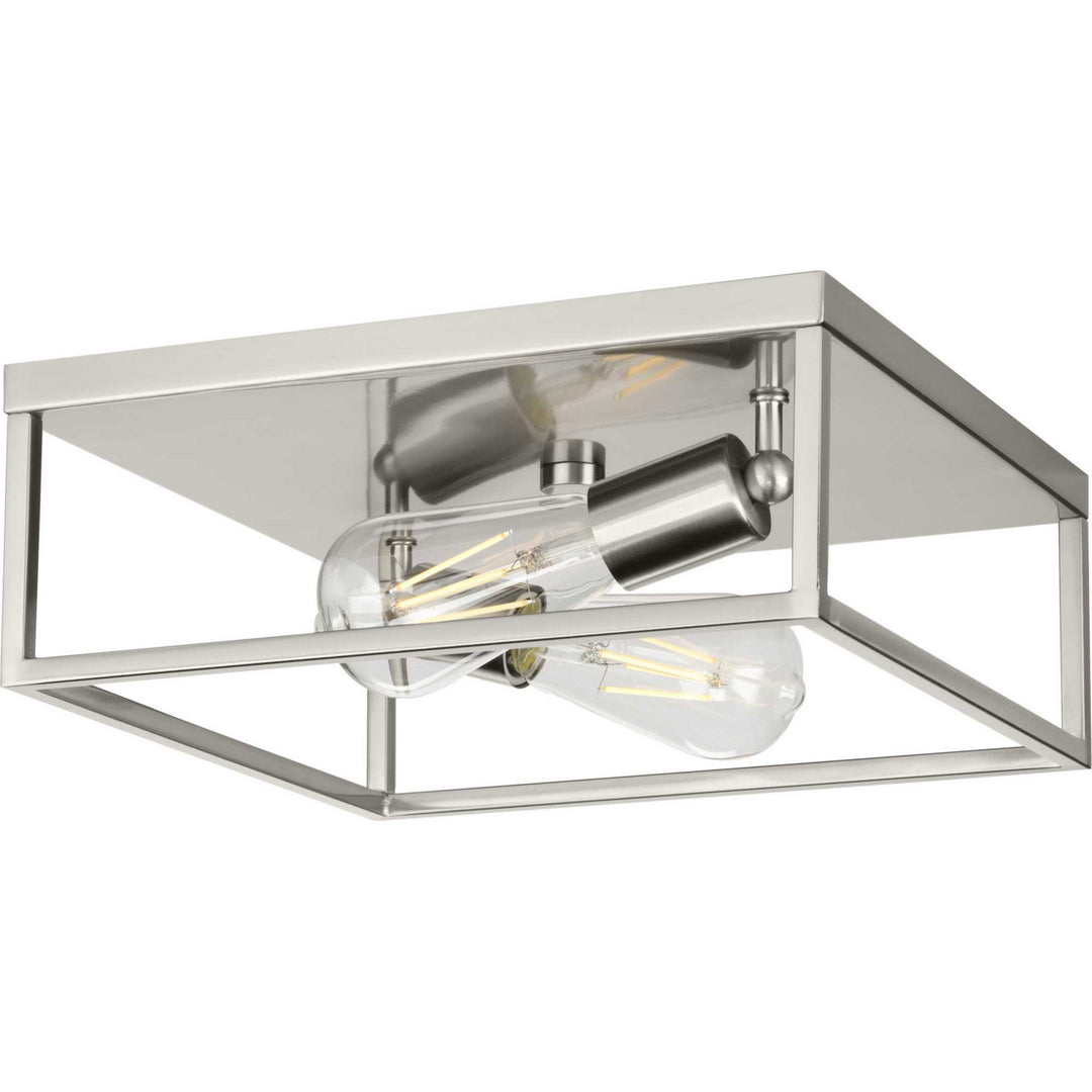 Progress Canada - P350200-009 - Two Light Flush Mount - Perimeter - Brushed Nickel