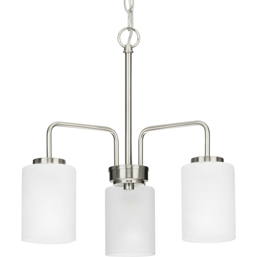 Progress Canada - P400274-009 - Three Light Chandelier - Merry - Brushed Nickel
