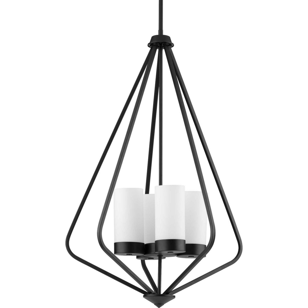 Progress Canada - P500305-031 - Four Light Pendant - Elevate - Matte Black